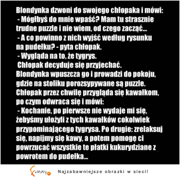 HAHA jak można być tak głupim... blondynka w akcji :D