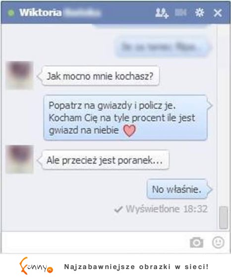 Cięta riposta z facebooka :)