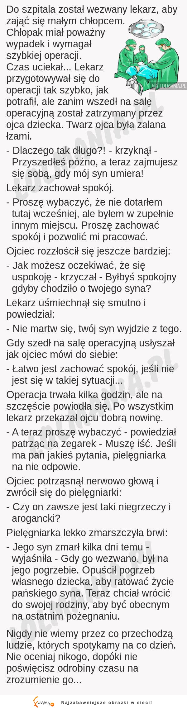 POUCZAJĄCA hostoria pewnego mężczyzny... SMUTNE!