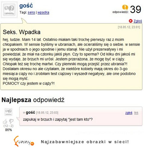 Wpadka! Miała już swój pierwszy raz i urósł jej brzuch! Jest w ciąży czy to tylko... ?