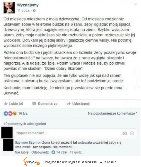 Haha, co za laska! Próbuje zaimponować swojemu facetowi! ŻAL MI JEJ!