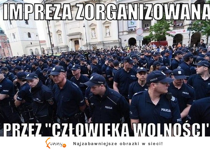 Przez "człowieka wolności" XD