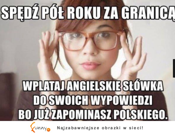 Pół roku za granicą