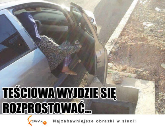 teściowa wyjdzie