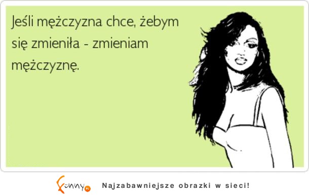 Nie zmienię się