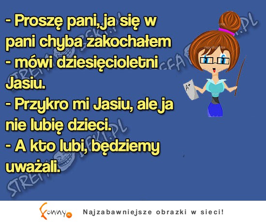 JASIU zakochał się w nauczycielce! ZOBACZ co ona na to XD