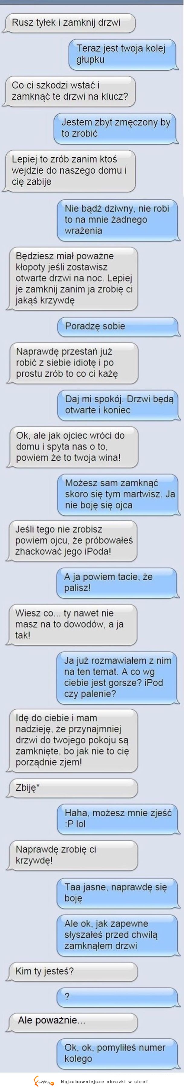 Dość dziwny problem z drzwiami :D
