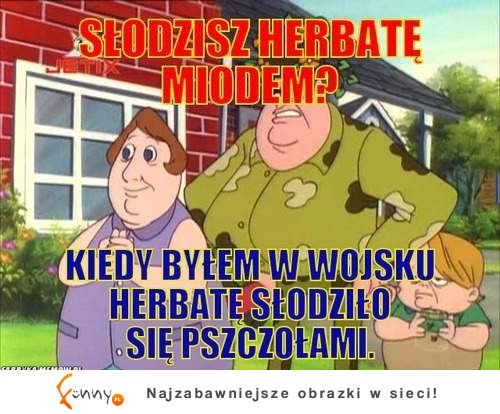 Słodzisz Herbatę miodem?