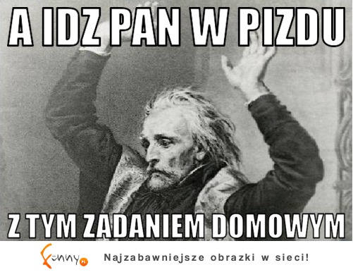 Zadanie domowe