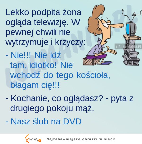 Żona miała super poczucie humoru! HAHA XD