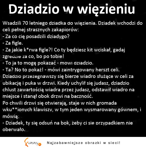 Dziadek mistrz!! Odważyłbyś się na takie 'figle' ? :D