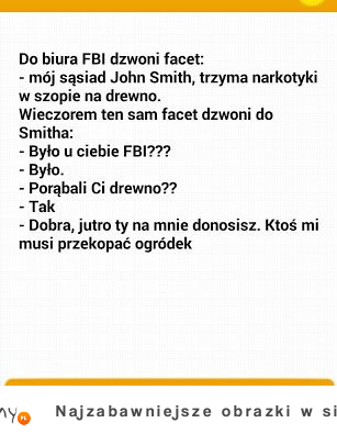 Facet doniósł na sąsiada! Tego sie nie spodziewał! Facet doniósł na sąsiada! Tego sie nie spodziewał!