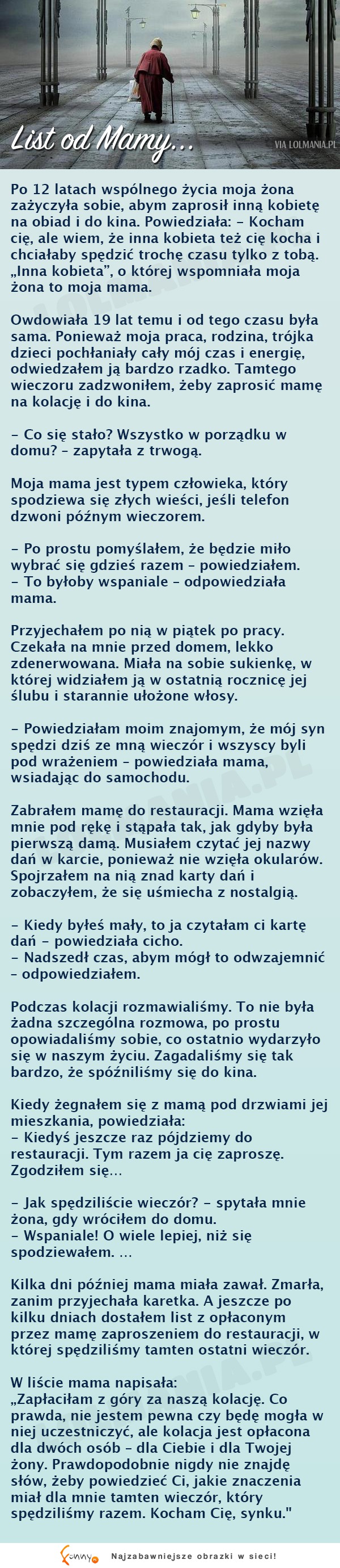 Żona kazała mu iść na kolację z inną kobietą... MEGA!