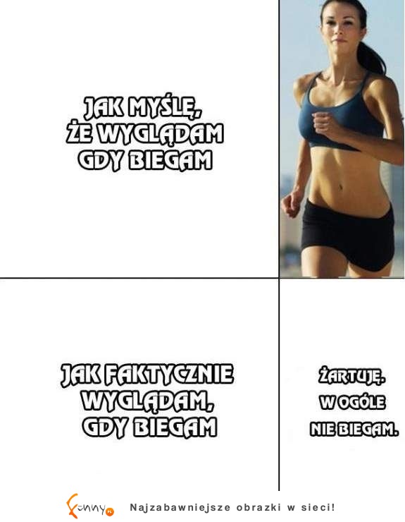 BIEGANIE oczekiwania vs. RZECZYWISTOŚĆ XD