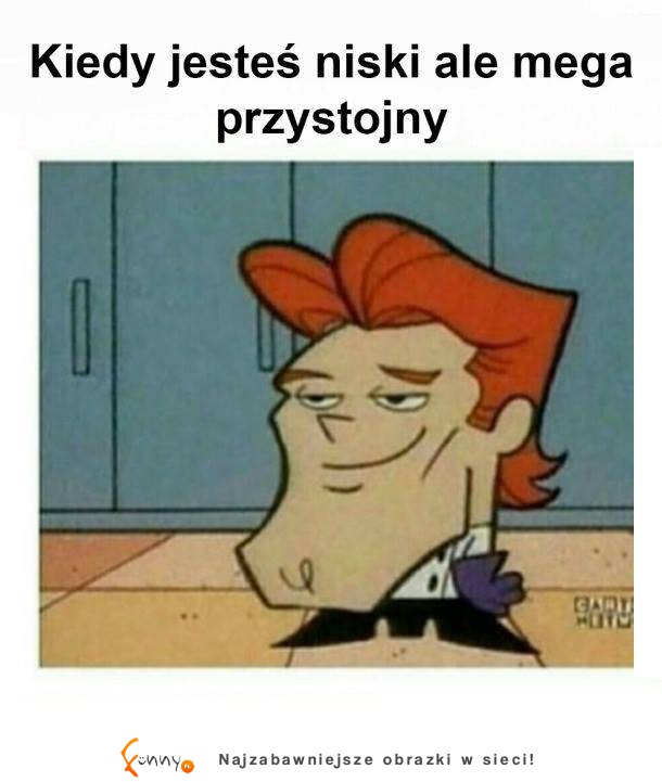 Kiedy jesteś niski ale mega przystojny