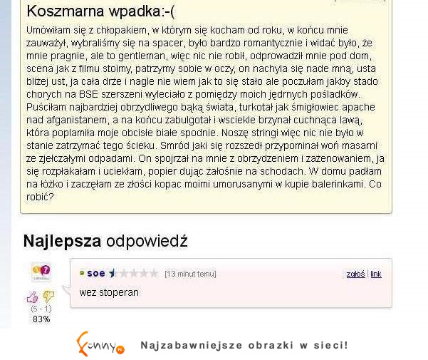 Koszmarna wpadka