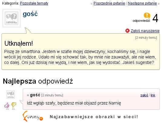 Kochał się ze swoją dziewczyną i nakryli ich jej rodzice! Utknął!