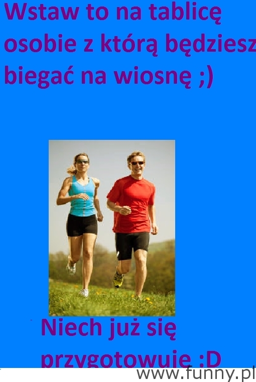 bieganie wiosna