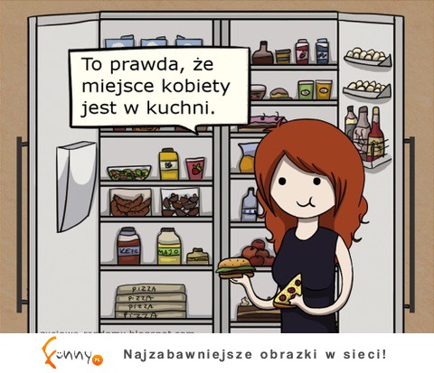 Miejsce kobiety w kuchni