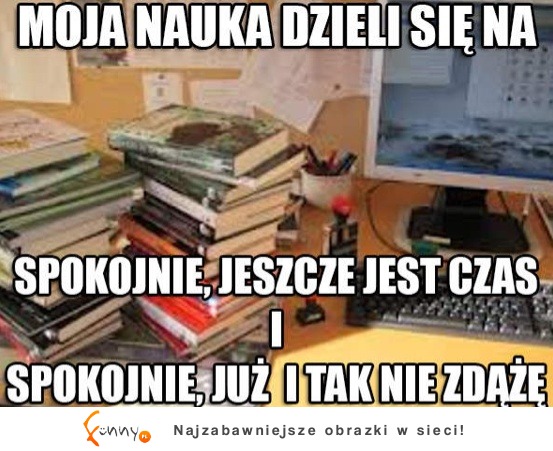 Nauka dzieli się na ...