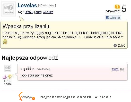 Wpadka przy całowaniu! Zobacz co zrobił, że dziewczyna uciekła! Współczuje! :/