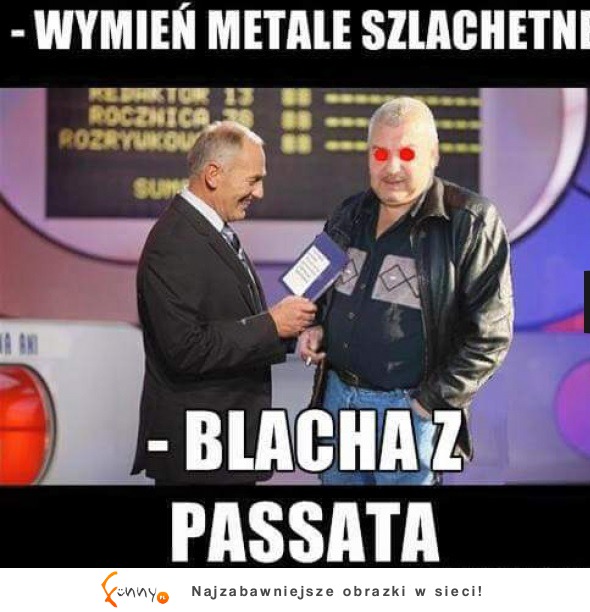 Blacha z passata