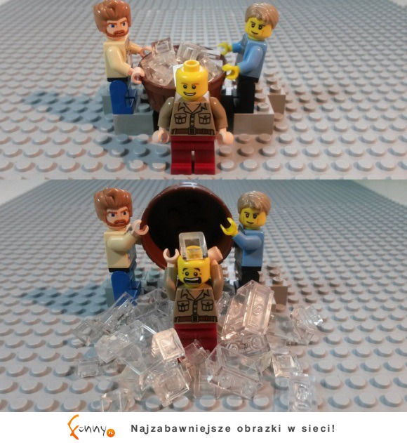 Nominuję do Ice Bucket Challenge Lego ;D