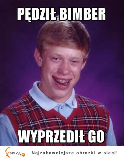 Pędził bimber...