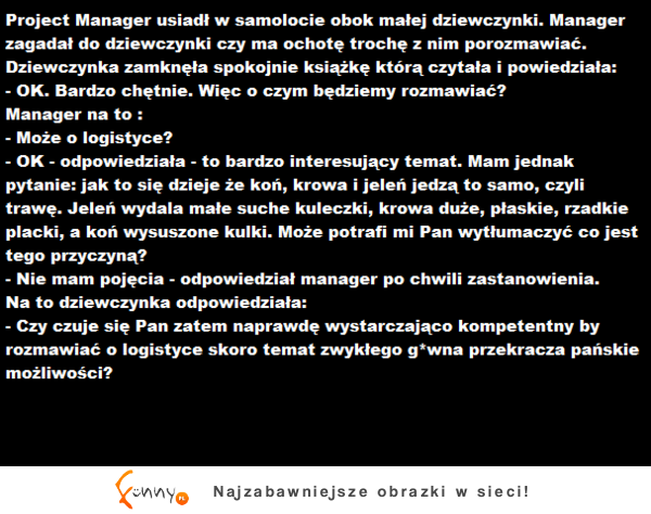 Manager vs mała dzieczynka! haha :D