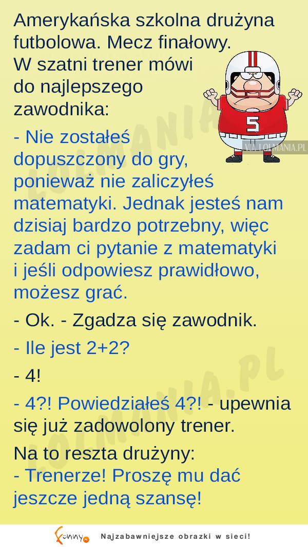 Zawodnik miał mega problemy z liczeniem! Reszta mu pomagała! HAHA