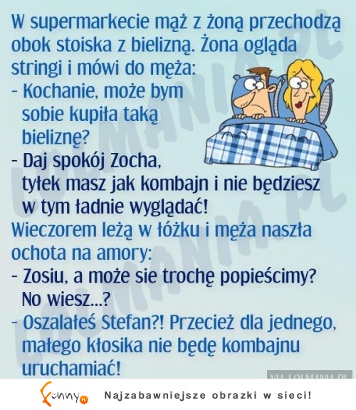 Mąż nieźle OBRAZIŁ żonę. Odwdzięczyła się mu! HAHA