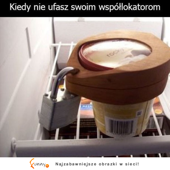 Nie ufam moim współlokatorom