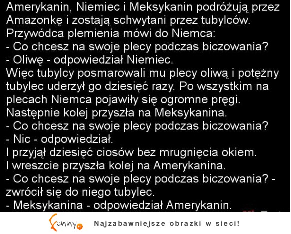 Amerykanin, Niemiec i Meksykanin podróżują przez Amazonkę :D