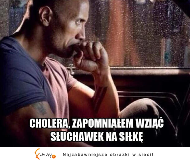 Zapomniał słuchawek