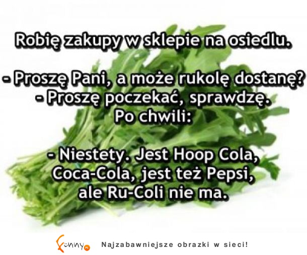 Pani nie załapała