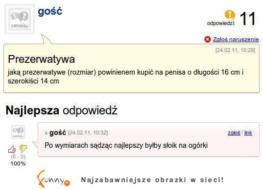 Chce kupić prezerwatywę, ale nie wie jaki rozmiar... ZOBACZ co mu odpowiedział! :D