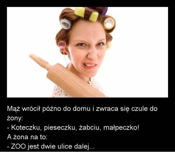 Mąż wrócił późno do domu