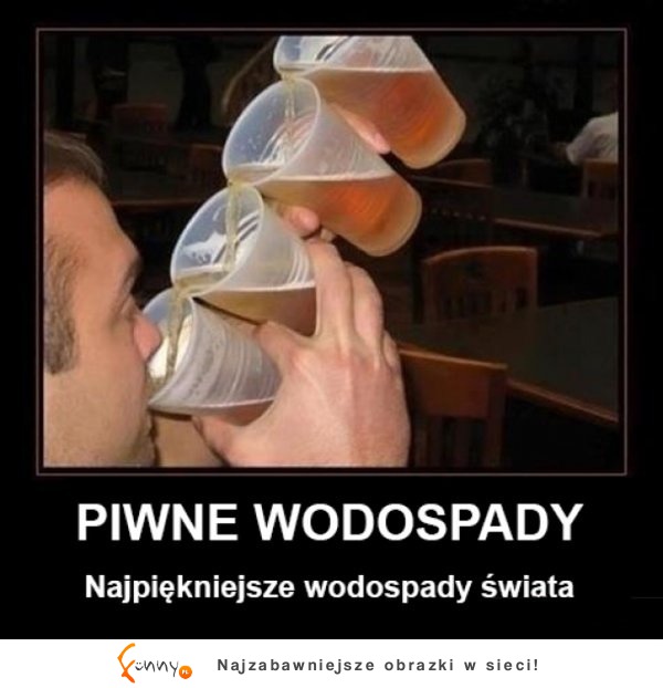 Piwne wodospady