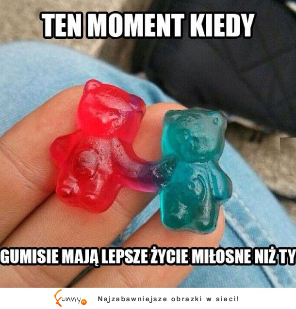 Gumisie mają lepsze życie miłosne niż ty