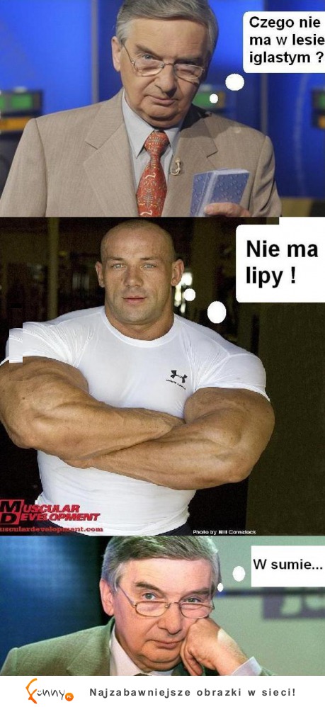 Czego nie ma w lesie iglastym? :D