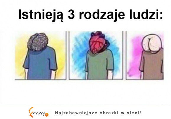 3 typy ludzi