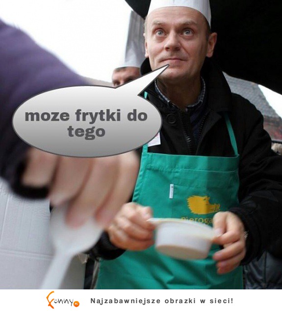 Może frytki do tego