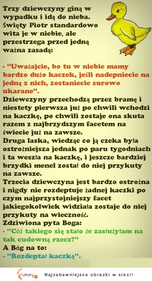 Kobieta dostała przystojniaka i pyta dlczego! HAHAH DOBRE!