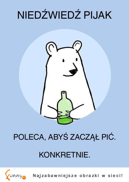 Niedźwiedź pijak :)
