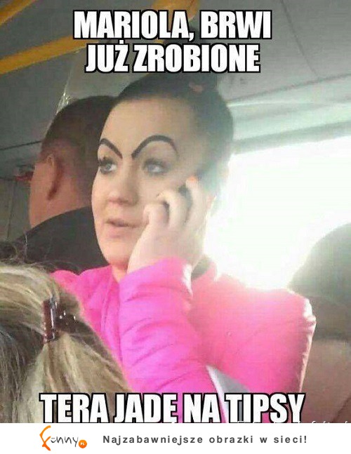 Jedzie na tipsy