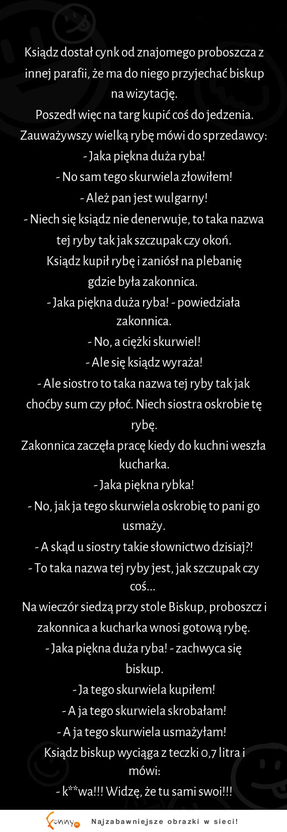 Mega dowcip! ksiądz przygotował wystawną kolację na cześć biskupa a ten...zobacz jak wszystkich zaskoczył ;D