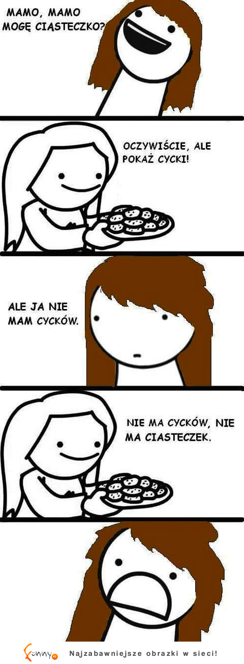 Mamo, mamo mogę ciasteczko? :)