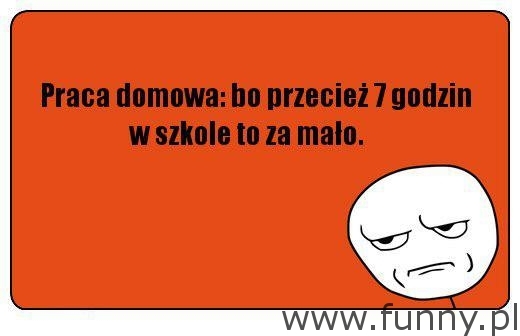 praca domowa