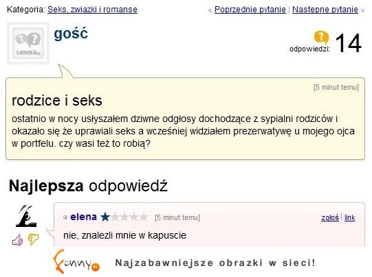 Słyszała dziwne głosy w sypialni rodziców i prezerwatywę, zobacz co się wydarzyło! :)