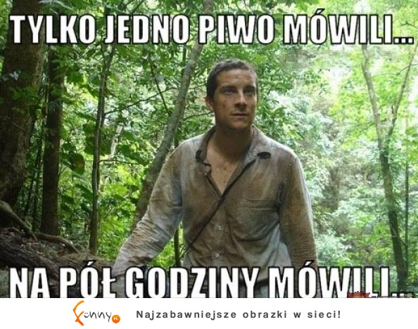 Na pół godziny mówili